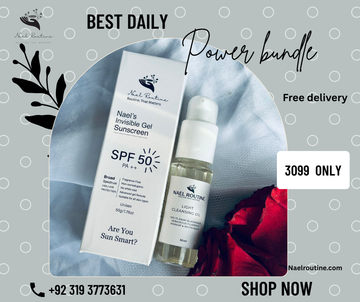 Nael’s Power Duo – Sunscreen & Cleansing Oil