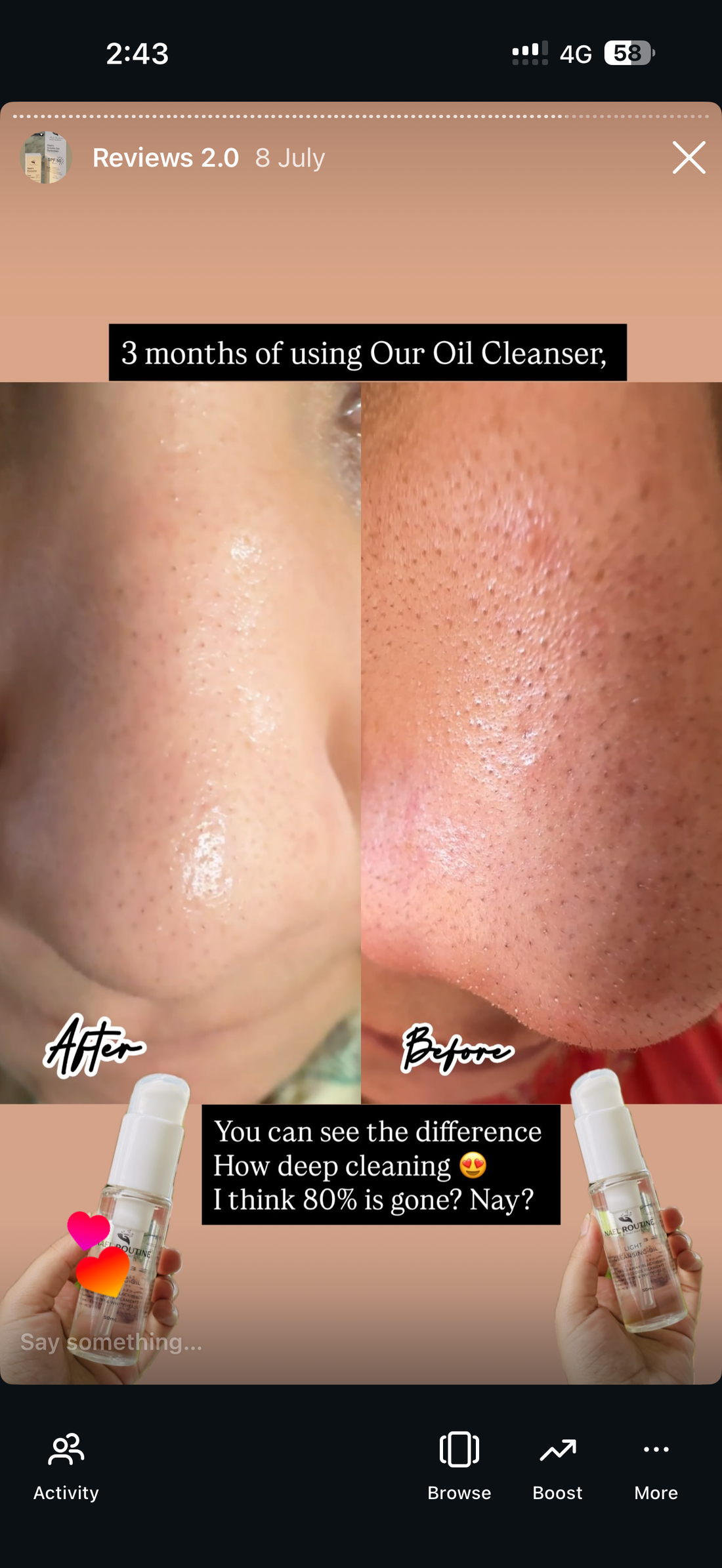 Nael's Light Cleansing Oil