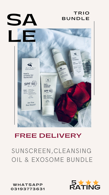Nael’s Ultimate Glow Bundle – All-in-One Skincare Trio